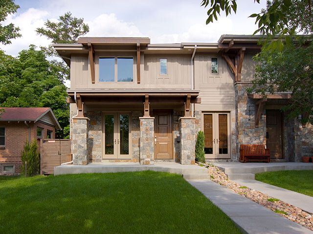 Custom home built by Caliber in Bonnie Brae