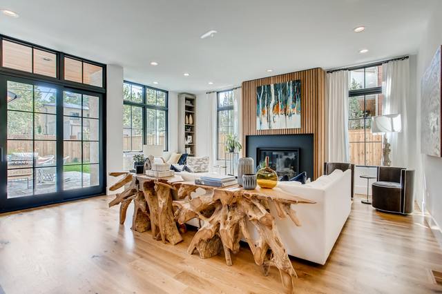 Interior of a Caliber custom home in Denver
