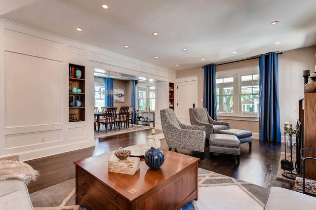 Interior of a Caliber custom home in Denver