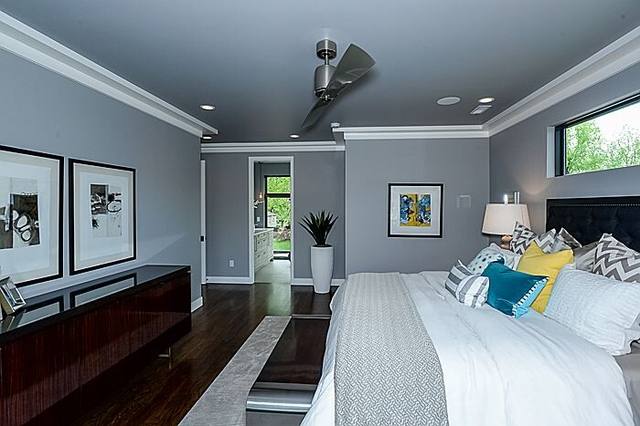Interior of a Caliber custom home in Denver