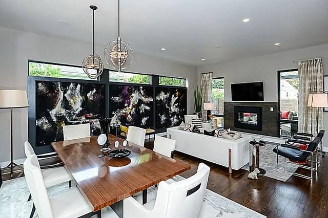 Interior of a Caliber custom home in Denver