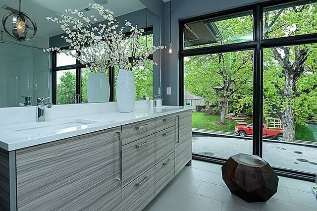 Interior of a Caliber custom home in Denver