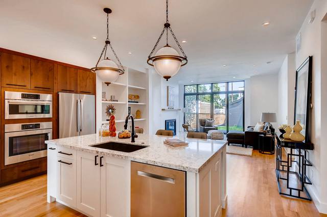 Interior of a Caliber custom home in Denver