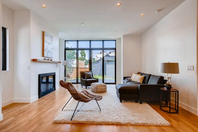 Interior of a Caliber custom home in Denver