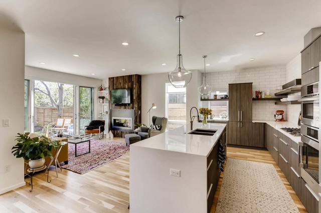 Interior of a Caliber custom home in Denver