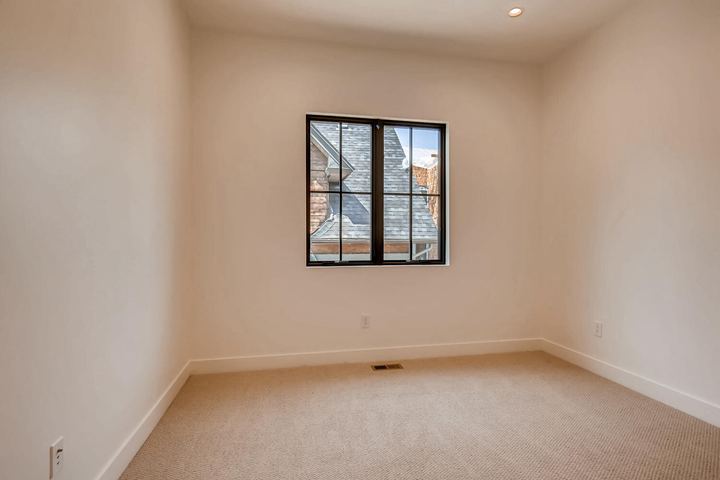 2nd Floor Bedroom of a Caliber custom home at 1923 W 37th Ave in Denver