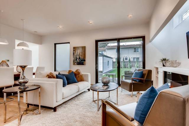Interior of a Caliber custom home in Denver