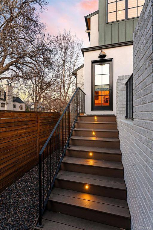Interior of a Caliber custom home in Denver