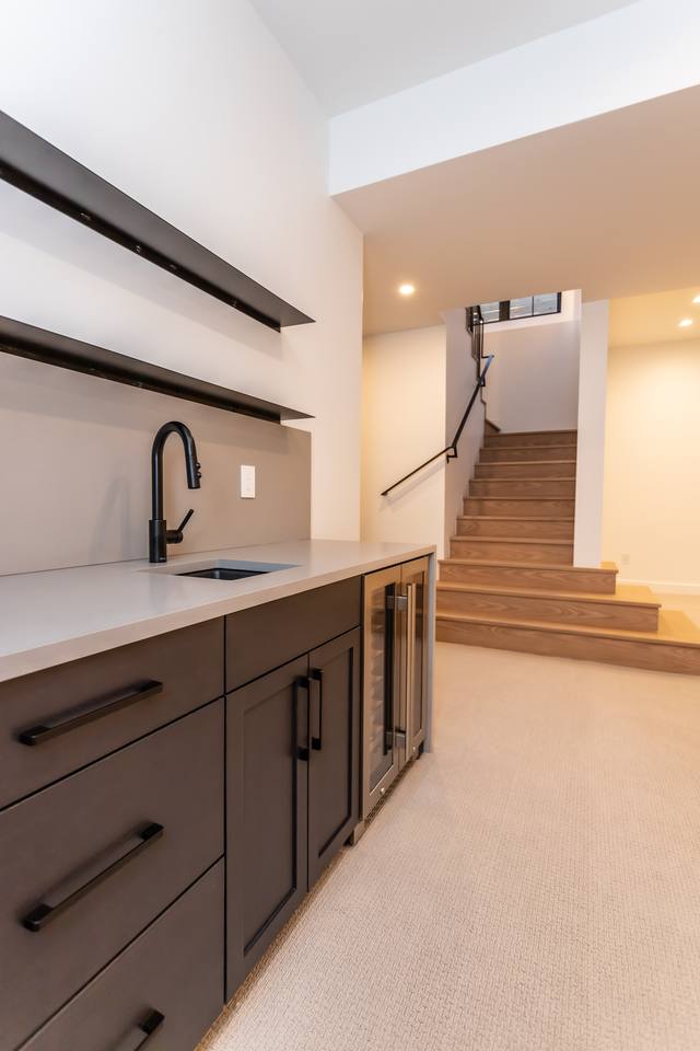 Interior of a Caliber custom home in Denver