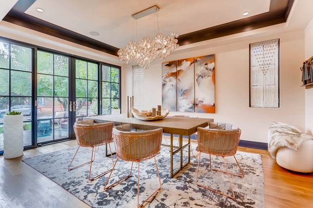 Interior of a Caliber custom home in Denver