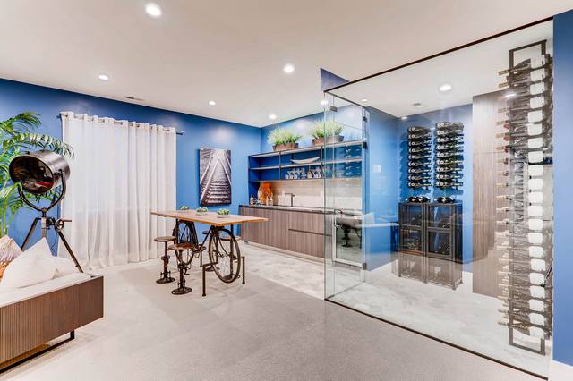 Interior of a Caliber custom home in Denver