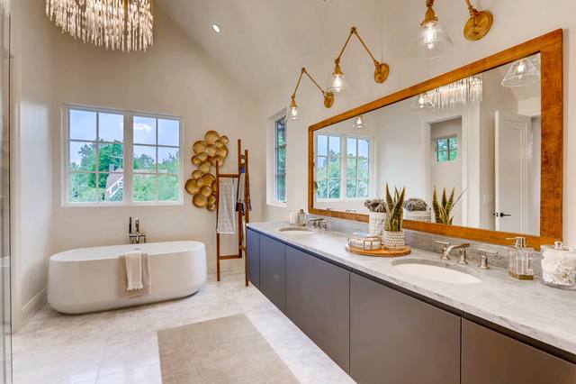 Interior of a Caliber custom home in Denver