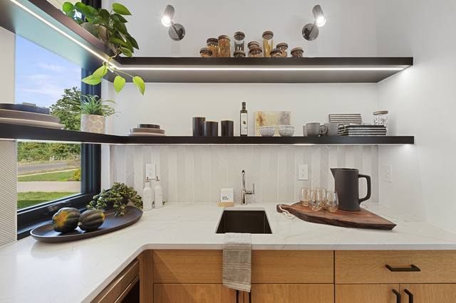 Interior of a Caliber custom home in Denver