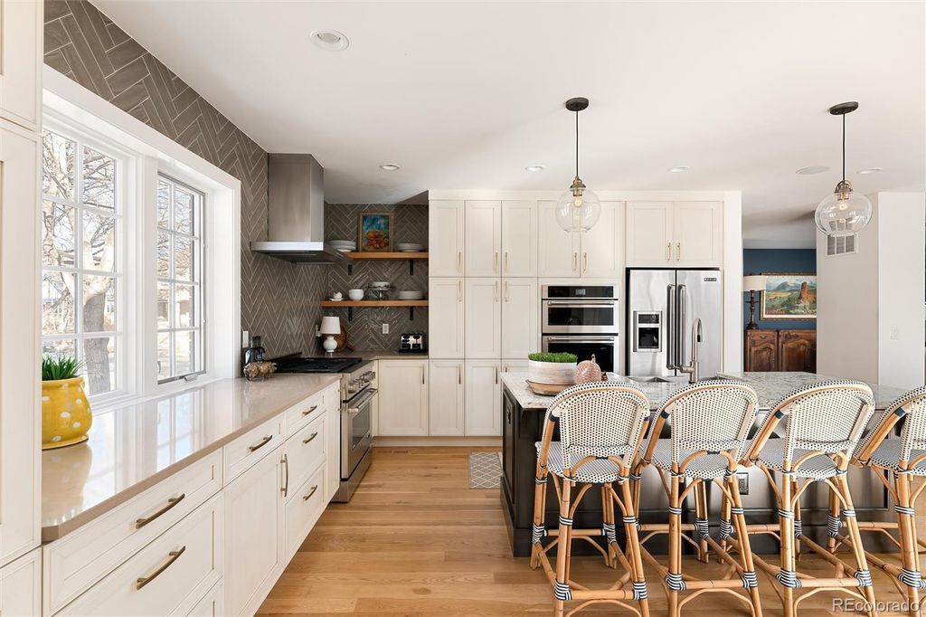 Custom home built by Caliber in Washington Park