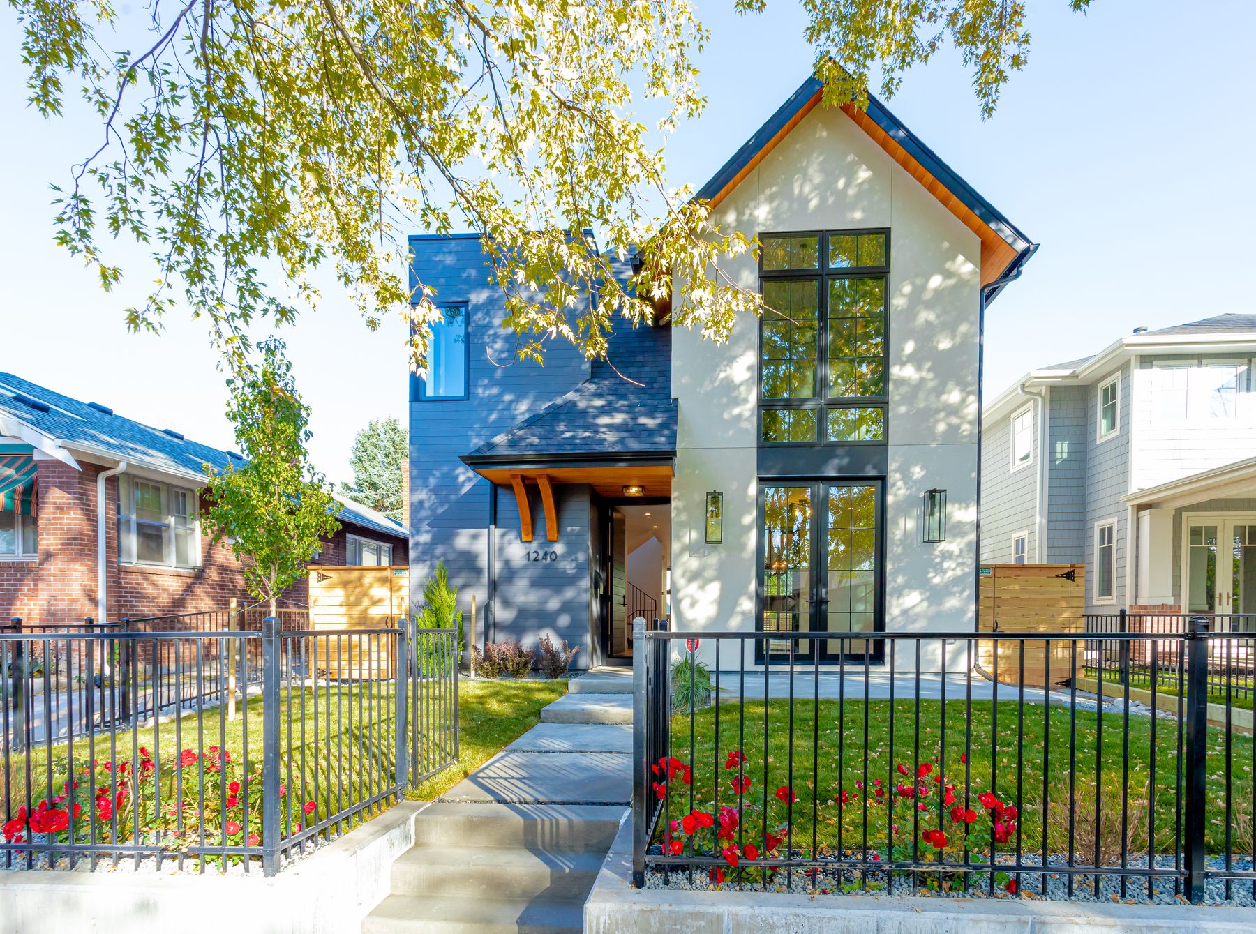 Custom home built by Caliber in Washington Park